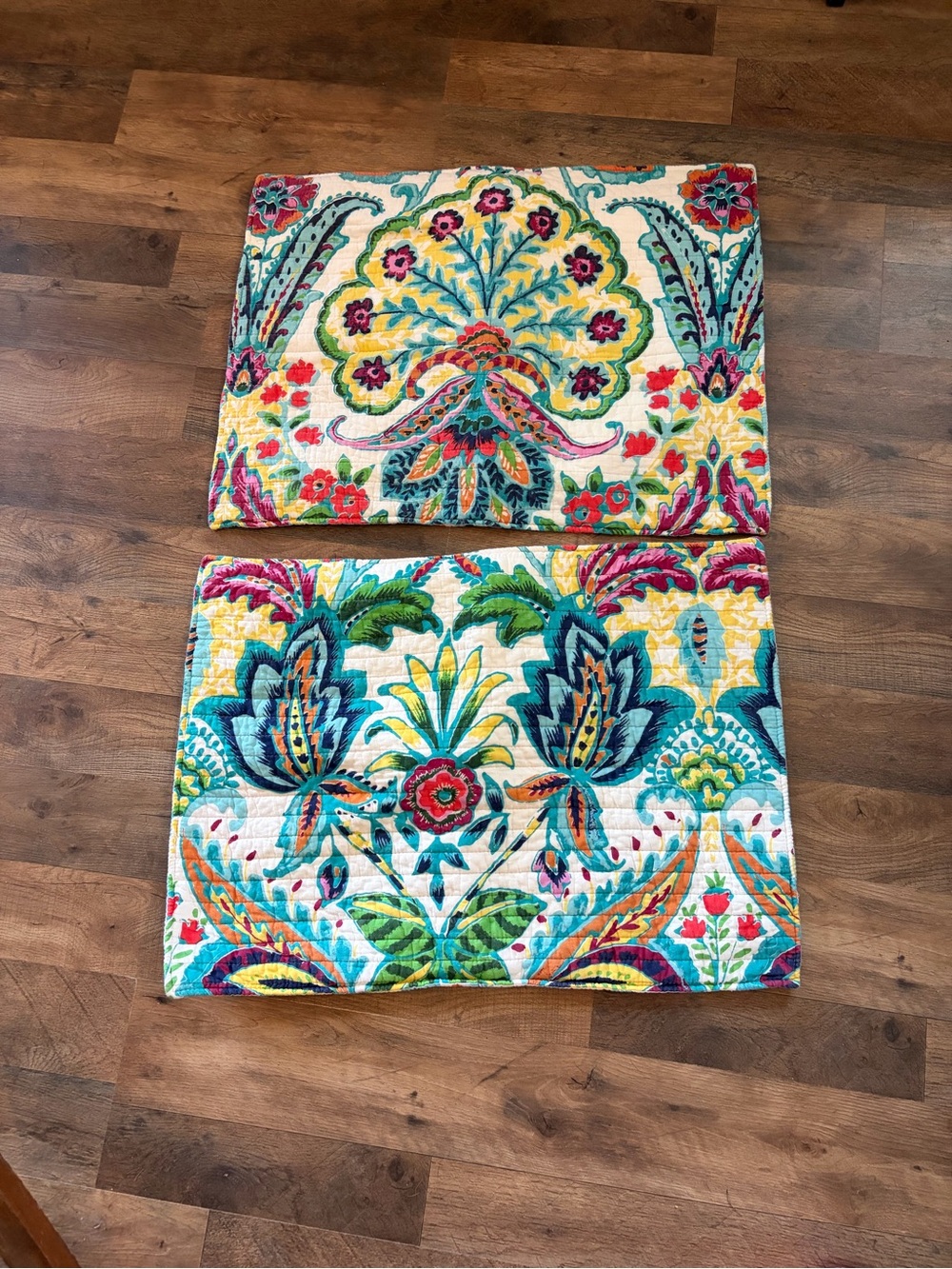 Levtex Home Maravilla Quilt Set Pillow Shams Set Floral Cottage
